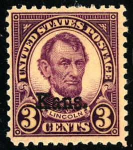 U.S. #661 MINT OG NH