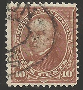 # 282c Brown Used Daniel Webster