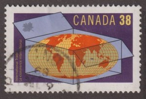 Canada 1251 International Trade 37¢ 1989