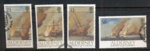 Alderney 1990 Ships, Battle of La Hogue FU