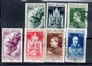 Vatican City 47-53 Used