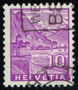 Switzerland #221 Chillon Castle; Used (0.25)