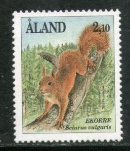 Aland 1989 Wildlife Animals Mammals Rabbit Hare Sc 46 MNH # 1113