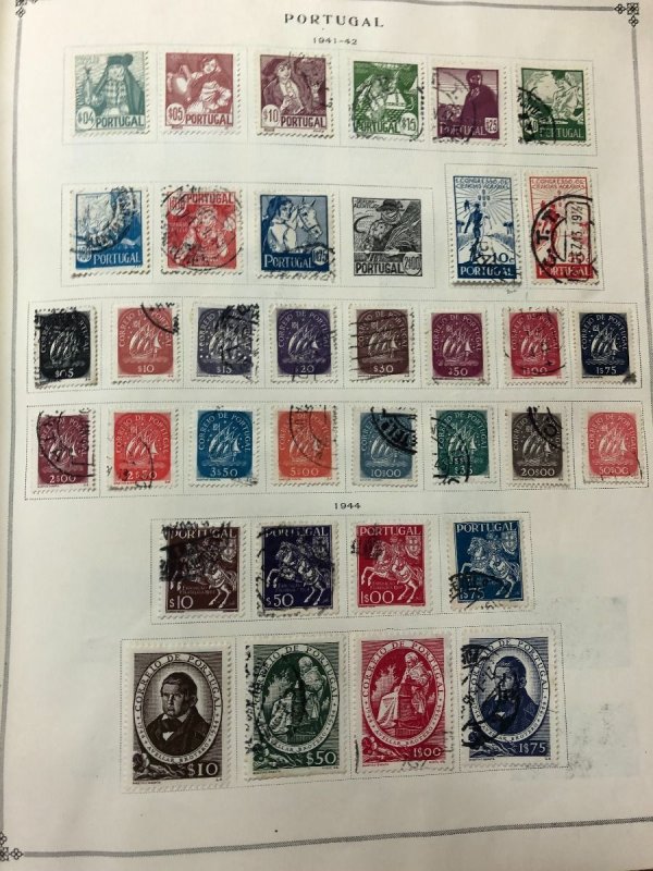 INTERNATIONAL COLLECTION IN SCOTT ALBUM – PORTUGAL TO RUSSIA – 423335