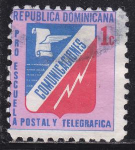 Dominican Republic RA78 Postal Tax Stamp 1977