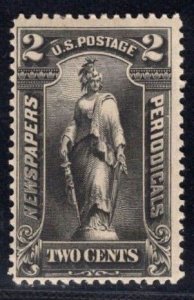 MOMEN: US STAMPS #PR115 2c NEWSPAPER MINT OG H LOT #84360-2