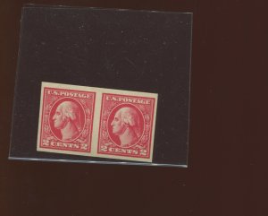 Scott 533 Imperf Offset Mint Pair of 2 Stamps NH (Stock 533-146)