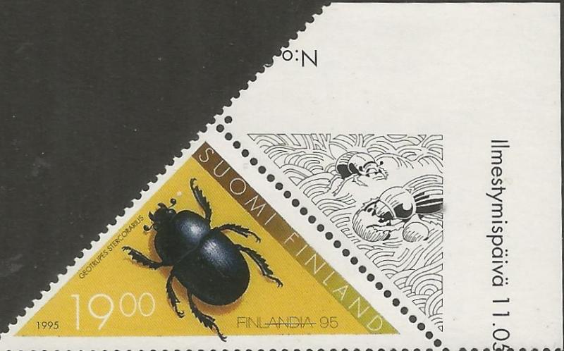 FINLAND, 962, MNH, INSECTS