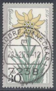Germany ~ #B521 ~ Alpine Flowers ~ Used