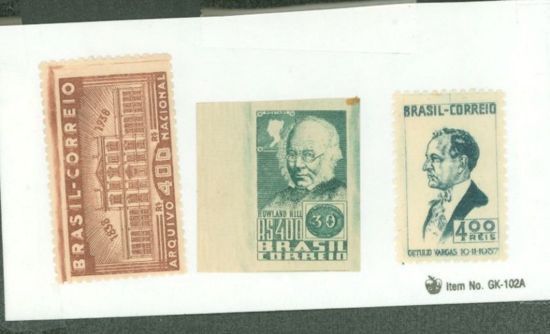 Brazil #464/465a/466a  Single (Complete Set)