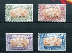 CYRENAICA SCOTT #1/4 MINT LIGHT HINGED