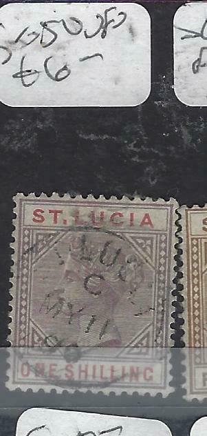 ST LUCIA  (PP2705B)  QV    1/    SG  50      VFU