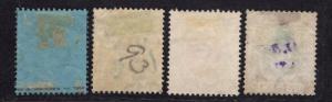 $Hong Kong Sc91-4 used F-VF partial set Cv. $29.50