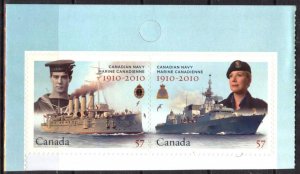 Canada 2010 Military Ships Mi. 2634/5 Pair MNH