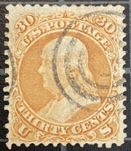 US Stamps - SC# 71 - Used - SCV = $250.00