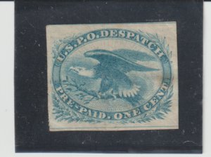 US Scott #LO5 Eagle Carrier Stamp MHROG  as Issued