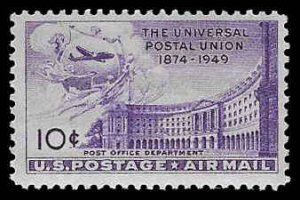 PCBstamps  US C42 10c Post Office Building, MNH, (13)