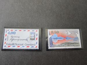 Greenland 1995 Sc 291-2 Bird set MNH