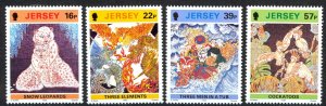 Jersey Sc# 600-603 MNH 1992 Batik