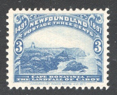 NEWFOUNDLAND #63 VF, Mint (NH)  CV 8.25   ...   4350175