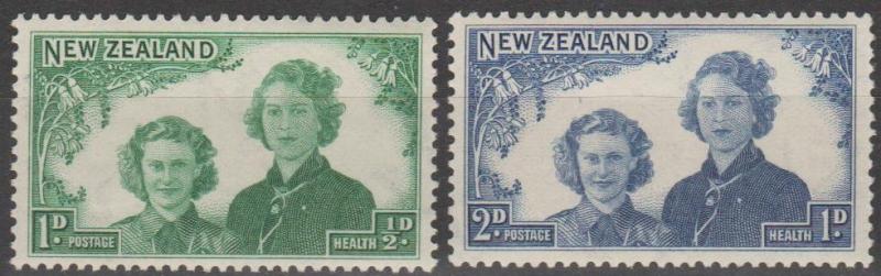 New Zealand #B24-5 MNH F-VF  (ST2530)