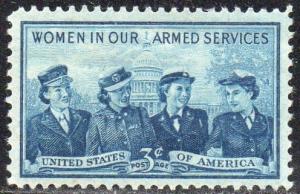 United States 1013 - Mint-NH - 3c Women in Military (1952)