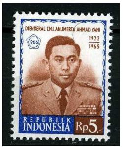 Indonesia 1966 - Scott 695 MH - 5r, Gen. Ahmad Yani 