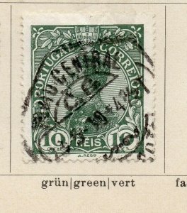 Portugal 1910 Early Issue Fine Used 10r. NW-178019