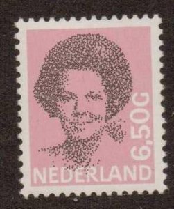 NETHERLANDS SG1387 1981 6g50 LILAC & BLACK MNH