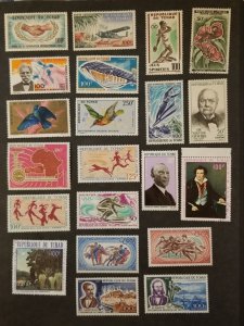 CHAD Air Post Airmail Used Unused MH Stamp Lot T7591