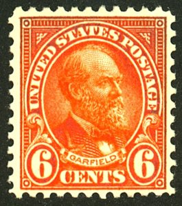 U.S. #558 MINT OG HR