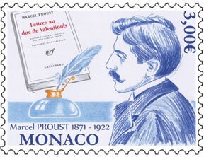 Scott #3054 Marcel Proust MNH
