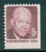 1395 8c Eisenhower Fine MNH BPS