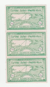 Puerto Rico USA Local private Airmail Cinderella Stamp- mnh gum- 1808