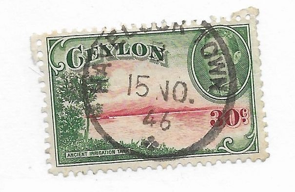 Ceylon #285 Used - Stamp - CAT VALUE $3.75