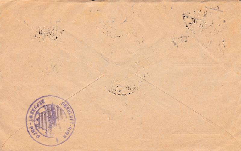 Latvia 1927 Arms and Stars Overprinted  Latvian War Invalids Semi-Postal