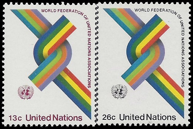 UN New York 1976 #272-273 Mint NH