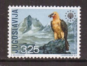 Yugoslavia   #1043  MNH  1974  nature protection 1970  bird  vulture