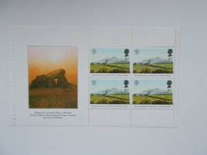 1994 SG 1812a 30p Paintings Prestige Booklet Pane Ex-Northern Ireland DX16 U/M