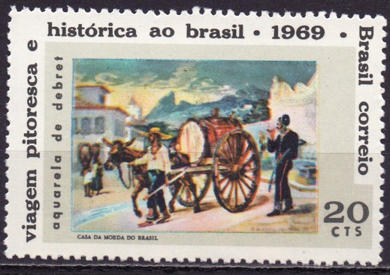 Brazil. 1969. 1234. Painting by Debre. MNH.