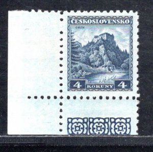 CZECHOSLOVAKIA SC# 185 FVF/MNH