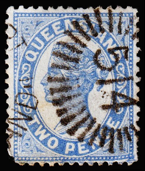 Queensland Scott 105 (1895) Used G-F M