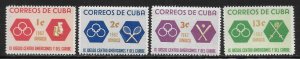 Cuba 747-750 1962 Central American Games set MNH