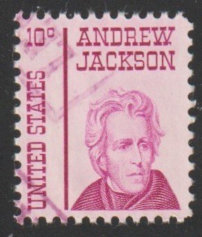 SC# 1286 - (10c) - Andrew Jackson, used single