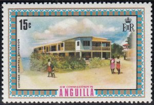 Anguilla 1972-75 MNH Sc #152 15c Cottage Hospital Extension