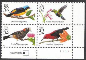 U S Scott #3225a Block 