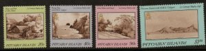 PITCAIRN ISLANDS SG308/11 1987 19th CENTURY PAINTINGS MNH