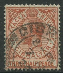 Gibraltar #78a  KGV  Used  Scott CV. $0.60.