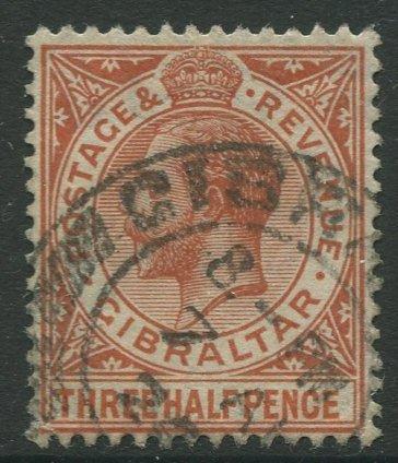 Gibraltar #78a  KGV  Used  Scott CV. $0.60.