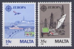 1988 Malta 794-795 Europa CEPT / Satellite dish 3,00 €